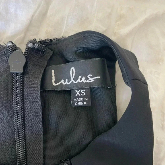 Lulus black chiffon sequin maxi dress - Picture 8 of 13